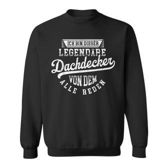 Roofer Legend intage Slogan S Sweatshirt - Seseable