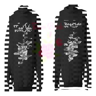 Rose Bouquet Wedding Hen Party Team Bride Sweatshirt - Monsterry