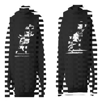 Rude Pointer Dog Asshole German Shorthaired Pointer Dog Sweatshirt - Monsterry