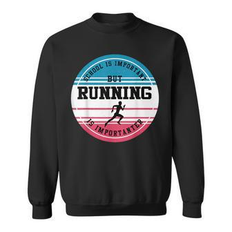 Runner Running Marathon Sport School Student Sweatshirt - Monsterry CA