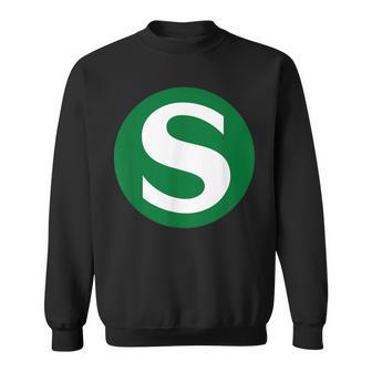 S Linie Zug Sweatshirt - Geschenkecke