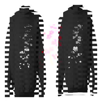 Sakura Feuilles De Cerisier Fleurs D'arbre Sweater e - Cadeauxyz