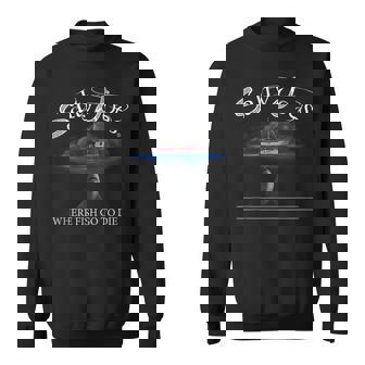Salty Joe's Shark Bait Logo Graphic Sweatshirt | Mazezy