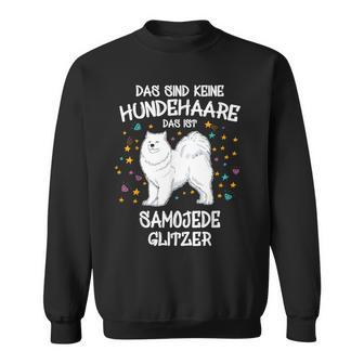 Samoje Glitter Dog Holder Dog Fun Sweatshirt - Seseable