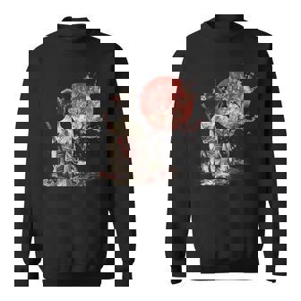 Samouraï Japonaise Sakura Fleur De Cerisier Geisha Japonaise Sweater e - Cadeauxyz
