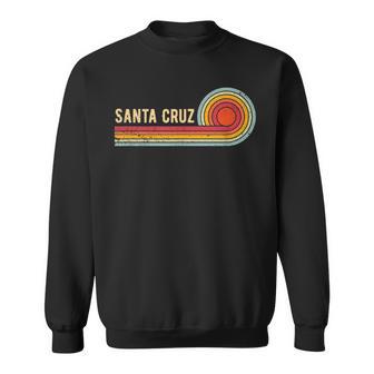 Santa Cruz City California Caintage Retro Souvenir Sweatshirt - Geschenkecke