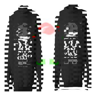 Santa Hat Dada Claus Elf Ugly Christmas Sweater Sweatshirt - Thegiftio UK