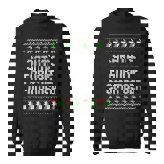 Santa's Favorite Composer Ugly Christmas Sweater Sweatshirt | Mazezy