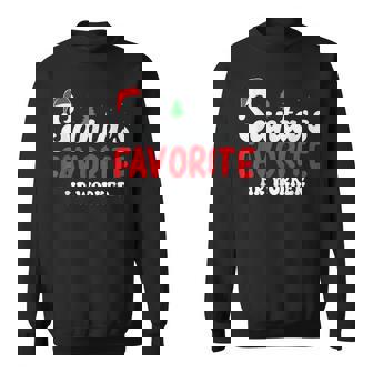 Santa's Favorite Hr Worker Christmas Pajamas Sweatshirt - Monsterry