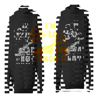 Saxophonist Musician Orchestra Musical Instrument Jazz Band Sweatshirt - Monsterry