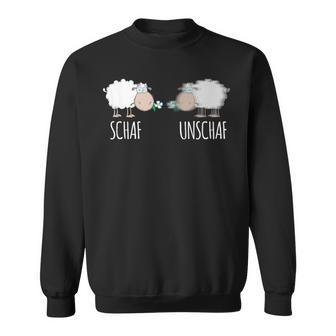 Schaf Unschaf Sweatshirt - Geschenkecke