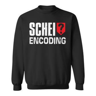 Schei Encoding Christmas Itler Nerd Sweatshirt - Geschenkecke