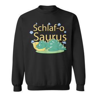 Schlaf-O Saurus Sleeping Tyrannosaurus Rex Dinosaur Sleep Sweatshirt - Geschenkecke