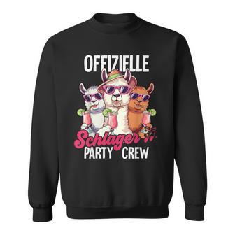 Schlager Party Crew Schlager Sweatshirt - Geschenkecke