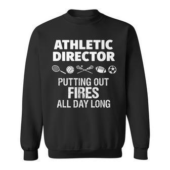 School Athletic Director Sports Coach Sweatshirt - Monsterry