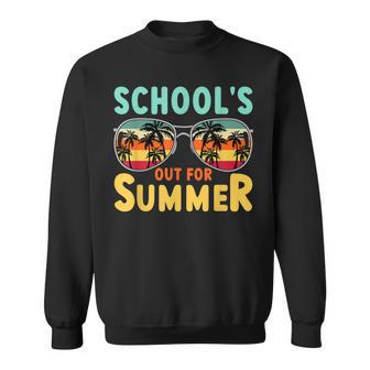 Schools Out For Summer Die Schule Ist Im Sommer Die S S Sweatshirt - Geschenkecke