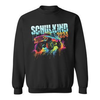 Schulkind 2024 Monster Truck Car School Sweatshirt - Geschenkecke