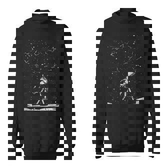 Scientist Telescope Astronomy Sweatshirt - Thegiftio
