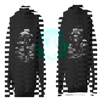 Scuba Diver And Jellyfish For Ocean Dive Trip Scuba Diving Sweatshirt - Monsterry
