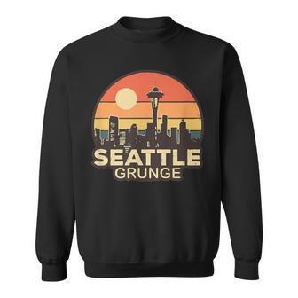 Seattle Grungeintage Skyline Sweatshirt - Geschenkecke