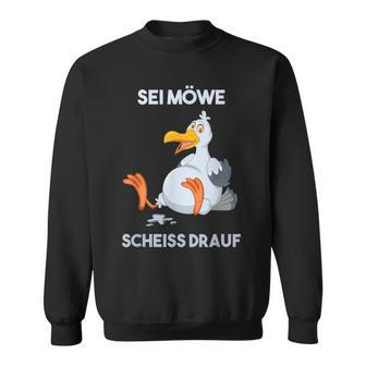 Sei Wie Eine Möwe Sei Wie Eine Möwe German Lang S Sweatshirt - Geschenkecke