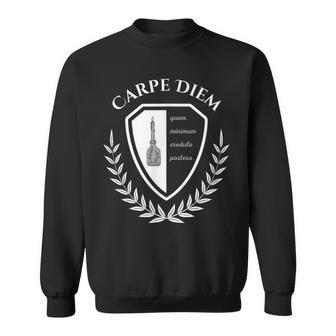 Seize The Day Carpé Diem Klassischer Toter Dichterliebhaber Sweatshirt - Geschenkecke