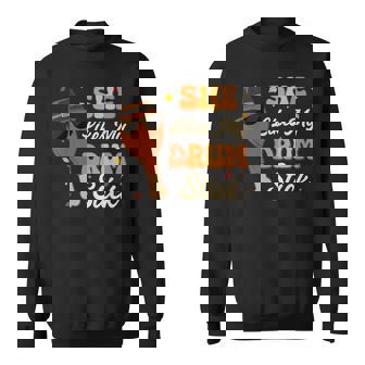 She Likes My Drum Stick Couple Matching Thanksgving For Men Sweatshirt - Thegiftio UK