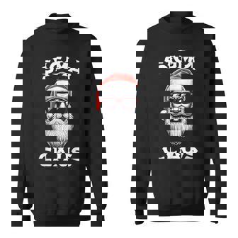 Sigma Claus Santa Christmas Rizz Male The Rizzler Meme Sweatshirt - Seseable