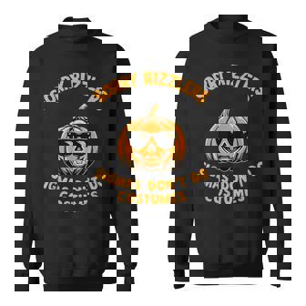 Sigmas Don't Do Costumes Gen Alpha Halloween Costumes Sweatshirt - Thegiftio UK