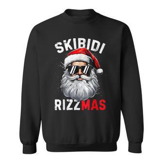 Skibidi Rizzmas Christmas Rizz Santa Claus Charisma Xmas Kid Sweatshirt - Thegiftio UK