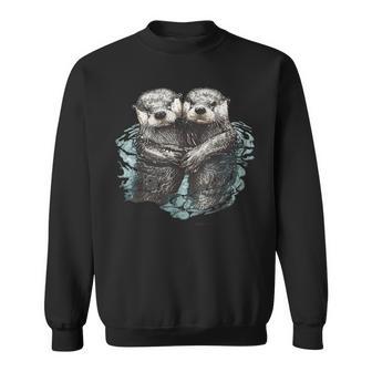 Sleep Otter Pyjamas Sea Otter Sweatshirt - Geschenkecke