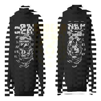 Sobriety Anniversary Sober Aa Na Recovery Sobear Sweatshirt - Monsterry
