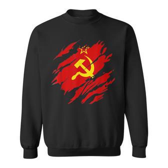 Soviet Flag Retro Ussr Soviet Union Cccp Sweatshirt - Geschenkecke