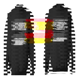 Spanish Roots Mitad Bandera Alemana España Alemania Matching Camisa de entrenamiento - Regaloses