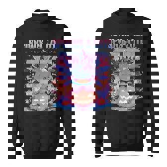 Spooks-A-Lotl Halloween Axolotl Sweatshirt | Mazezy