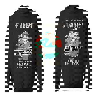 St Lawrence New York Born To Explore Travel Lover Sweatshirt - Monsterry
