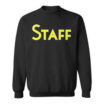 Staff School College Corporate Concert Event Clothing Sweatshirt - Monsterry