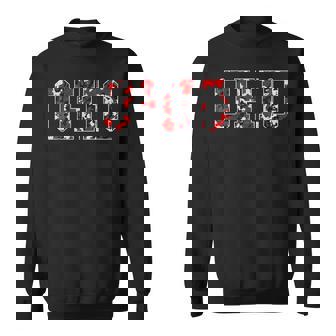 State Of Ohio Ohioan Trendy Distressed Camo Graphic s Sweatshirt - Thegiftio UK