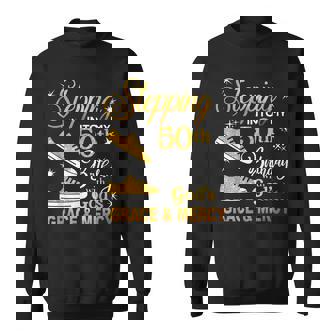 Stepping Into My 50Th Birthday With God's Grace & Mercy Sweatshirt - Thegiftio