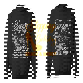 Stepping Into My Birthday With God's Grace And Mercy Blessed Sweatshirt - Thegiftio
