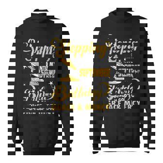 Stepping Into My September Birthday With God Grace And Mercy Sweatshirt - Thegiftio UK