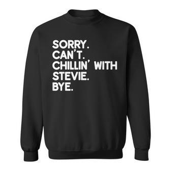 Stevie First Name Personalized Named Friend Of Sweatshirt - Monsterry