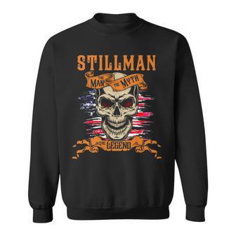 Stillman The Man The Myth The Legend Personalized Last Name Sweatshirt - Thegiftio UK