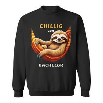 Studium Chillen Faulenzen Ruhig Studentin Langsam Student Sweatshirt - Geschenkecke