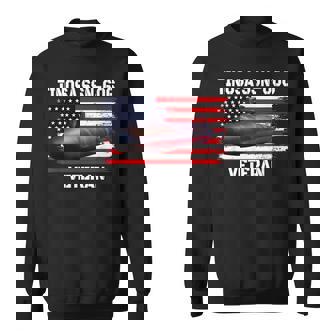 Submarine USS Tinosa SSN-606 Veteran Grandfather Dad Son Sweatshirt - Monsterry