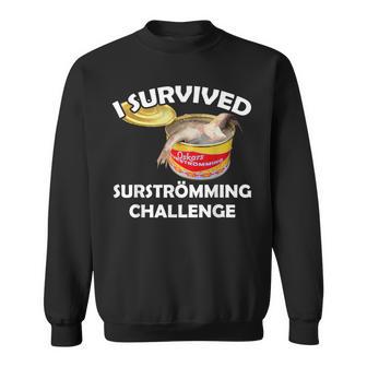 Surströmming I Survived Surströmming Challenge Sweatshirt - Geschenkecke