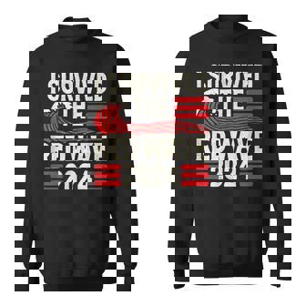 I Survived The Red Wave 2024 Sweatshirt | Mazezy