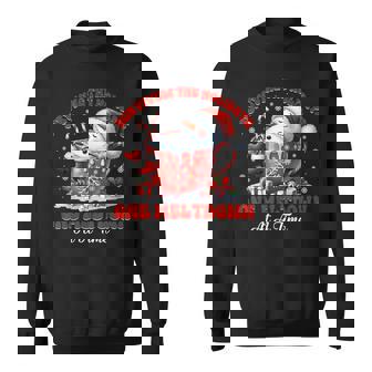 Surviving The Holidays One Meltdown Christmas Snowman Sweatshirt - Seseable