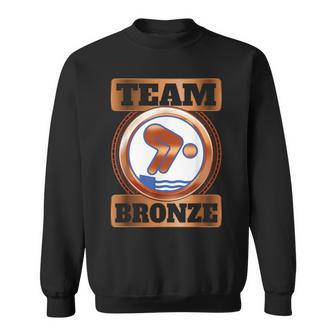 Swimming Badge Bronze Swimmer S Sweatshirt - Geschenkecke