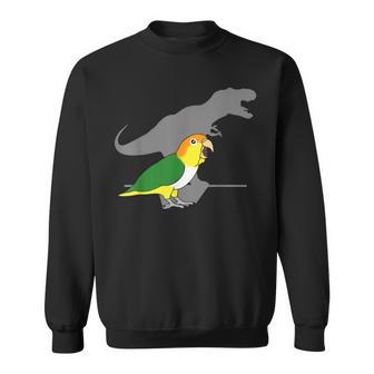 T-Rex Birb Memee Dinosaur Parrot Sweatshirt - Geschenkecke